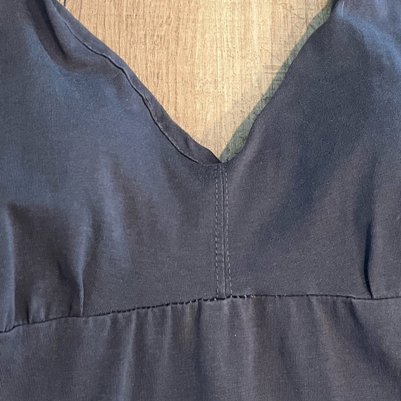 Athleta Gray to Black Ombré Halter Dress with Pocket - Picture 8 of 8